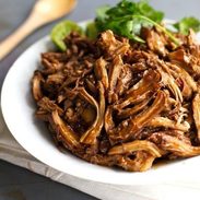 Honey Glazed Crockpot Chicken Adobo - simple pantry ingredients, hardly any hands-on time, 200 calories. | https://light-body.today