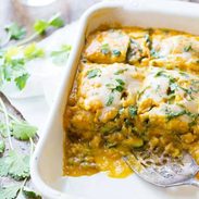 A picture of Sausage and Sweet Potato Zucchini Lasagna