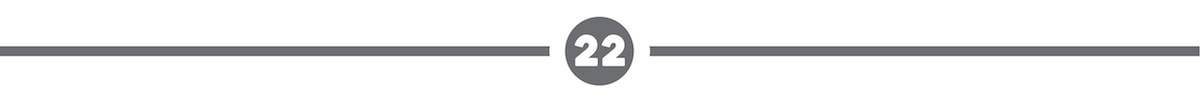 A dividing line with a '23' in the middle.
