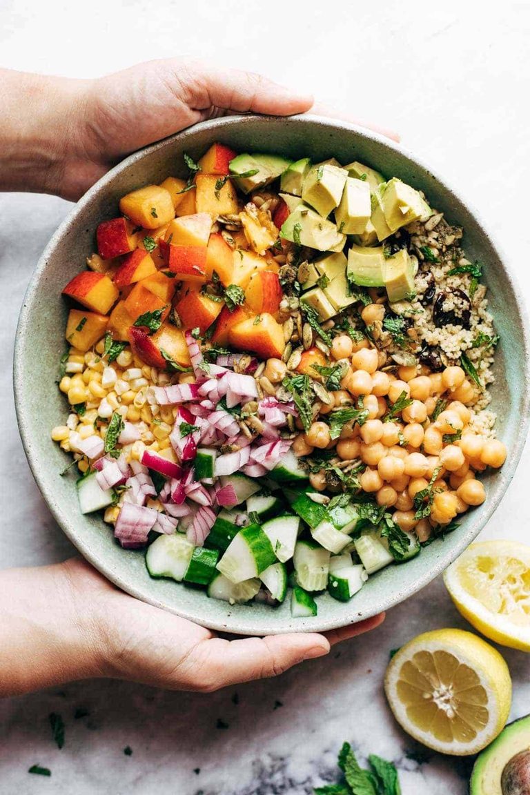 Couscous summer salad.