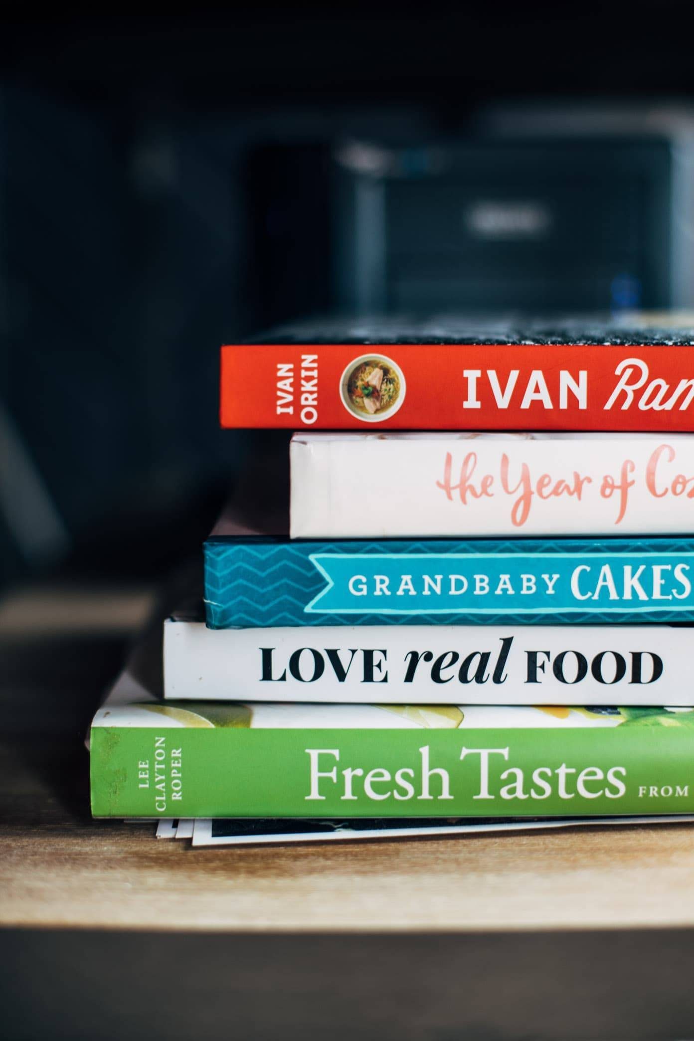 Cookbooks.